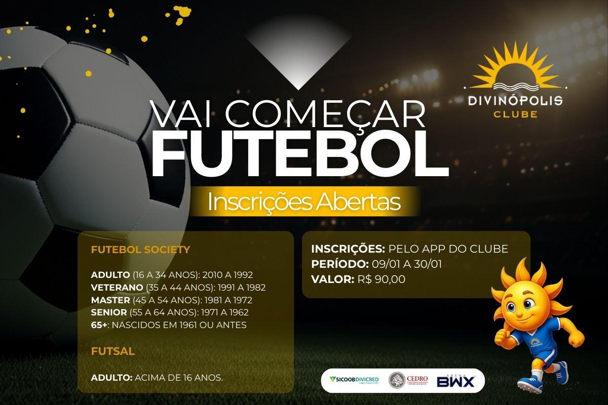 Inscrições Abertas | Campeonato – 1º Semestre De 2026